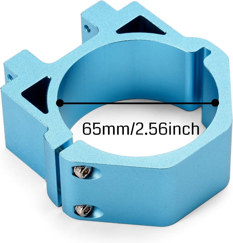 Genmitsu 65mm Diameter Aluminum CNC Spindle Holder Spindle Mount for 3018-PRO, 4040 series, 3020-PRO MAX V2, 3018-PROVer V2 CNC Machine - Image 3